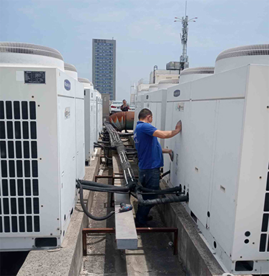 长沙市中央空调制热和不制冷系统维修方法